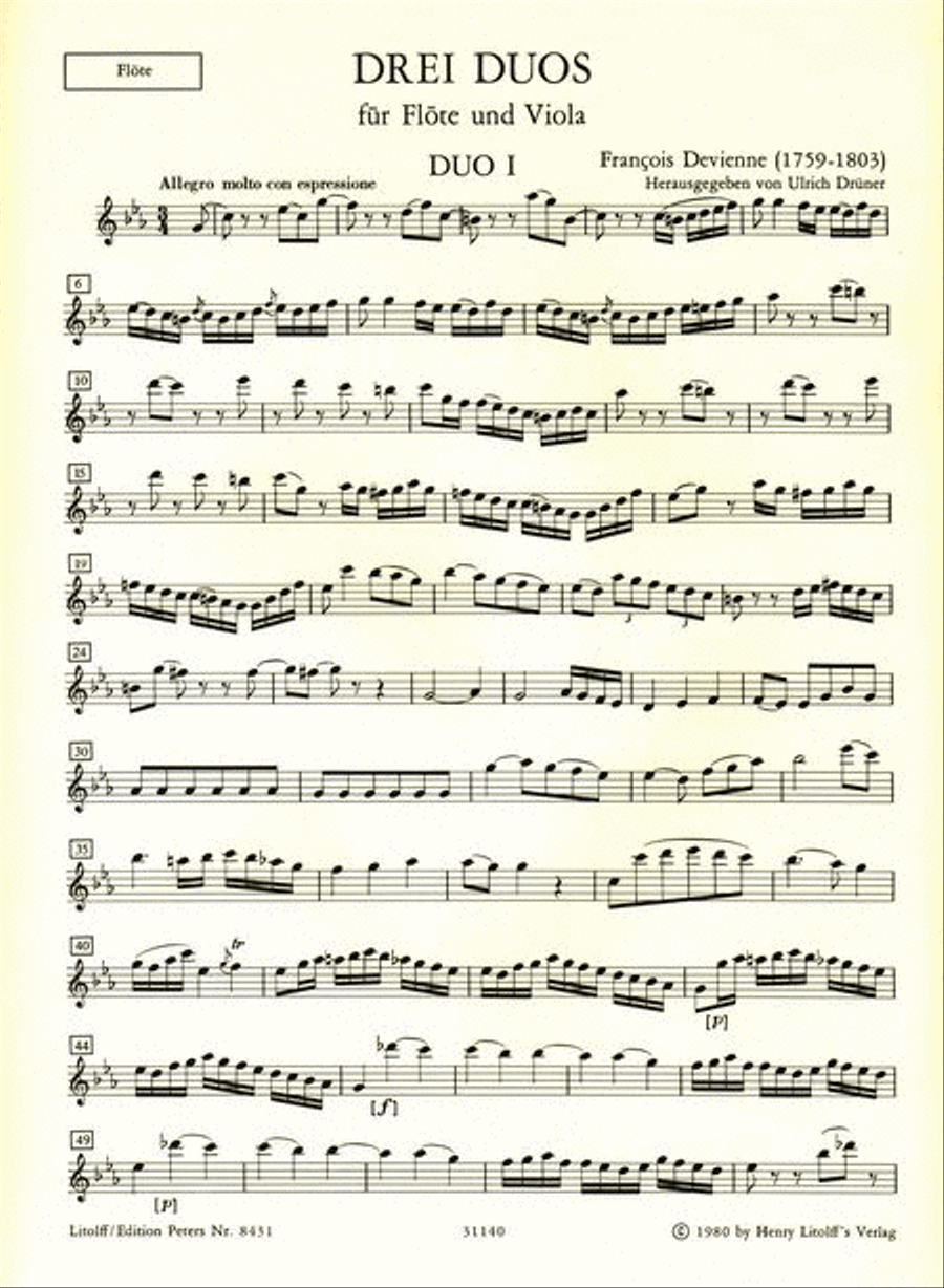 Duos (3) Op. 5 Duos (3) Op. 5 Small Ensemble scores gallery preview page 2