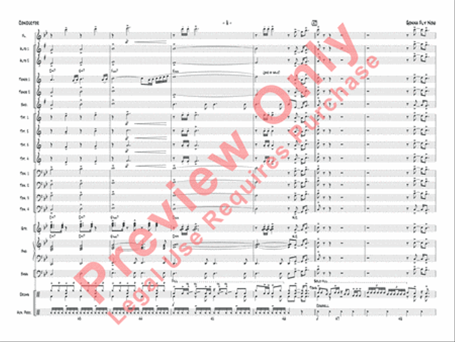 Gonna Fly Now Gonna Fly Now Jazz Ensemble scores gallery preview page 11