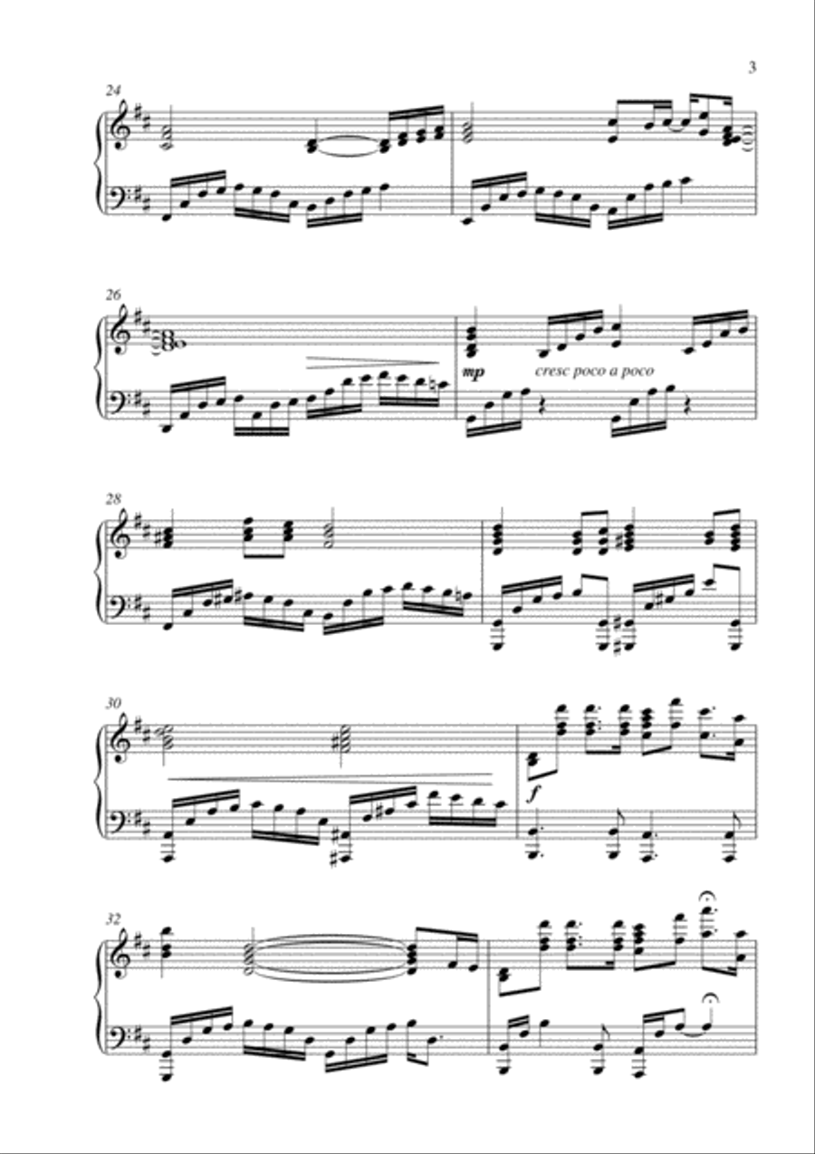 Jacqueline Claire Jacqueline Claire Piano Solo scores gallery preview page 3