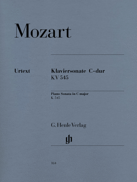 Mozart, Wolfgang Amadeus: Piano sonata C major KV 545 (Facile)