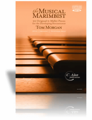 Book cover for The Musical Marimbist