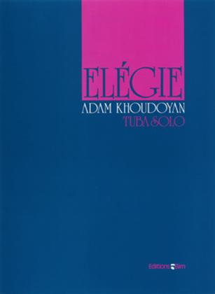 Book cover for Elégie