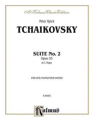 Book cover for Suite No. 2 in C Major, Op. 53