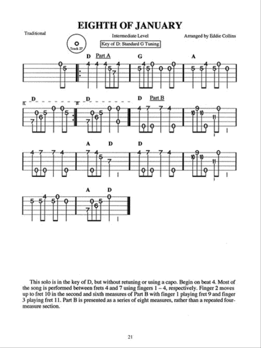 ASAP Fiddle Tunes Made Easy for Bluegrass Banjo Acoustic Guitar scores gallery preview page 4