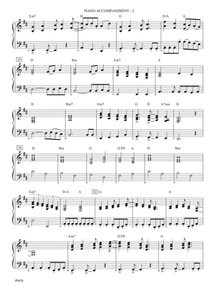 Come Fly with Me: Piano Accompaniment