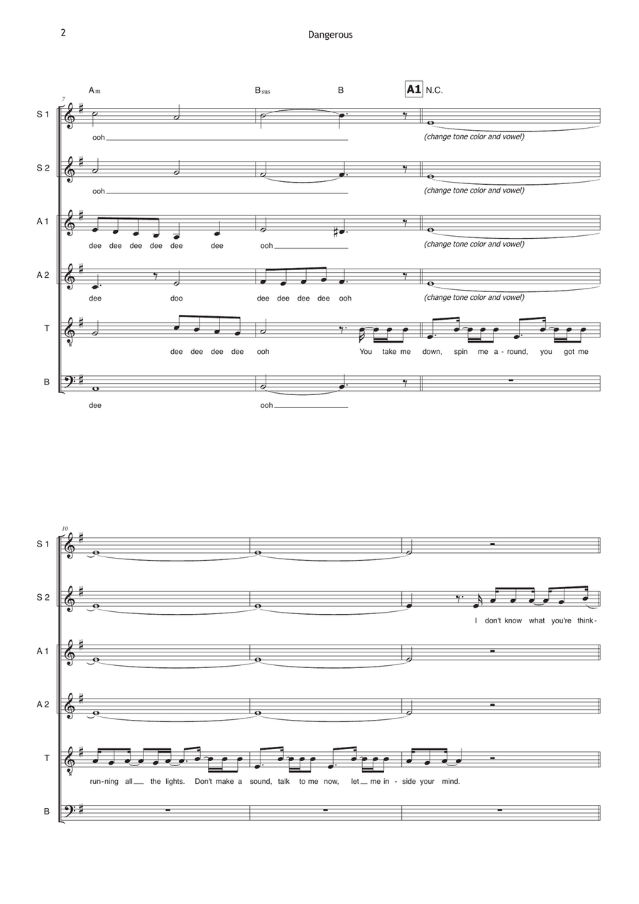 Dangerous Divisi scores gallery preview page 2
