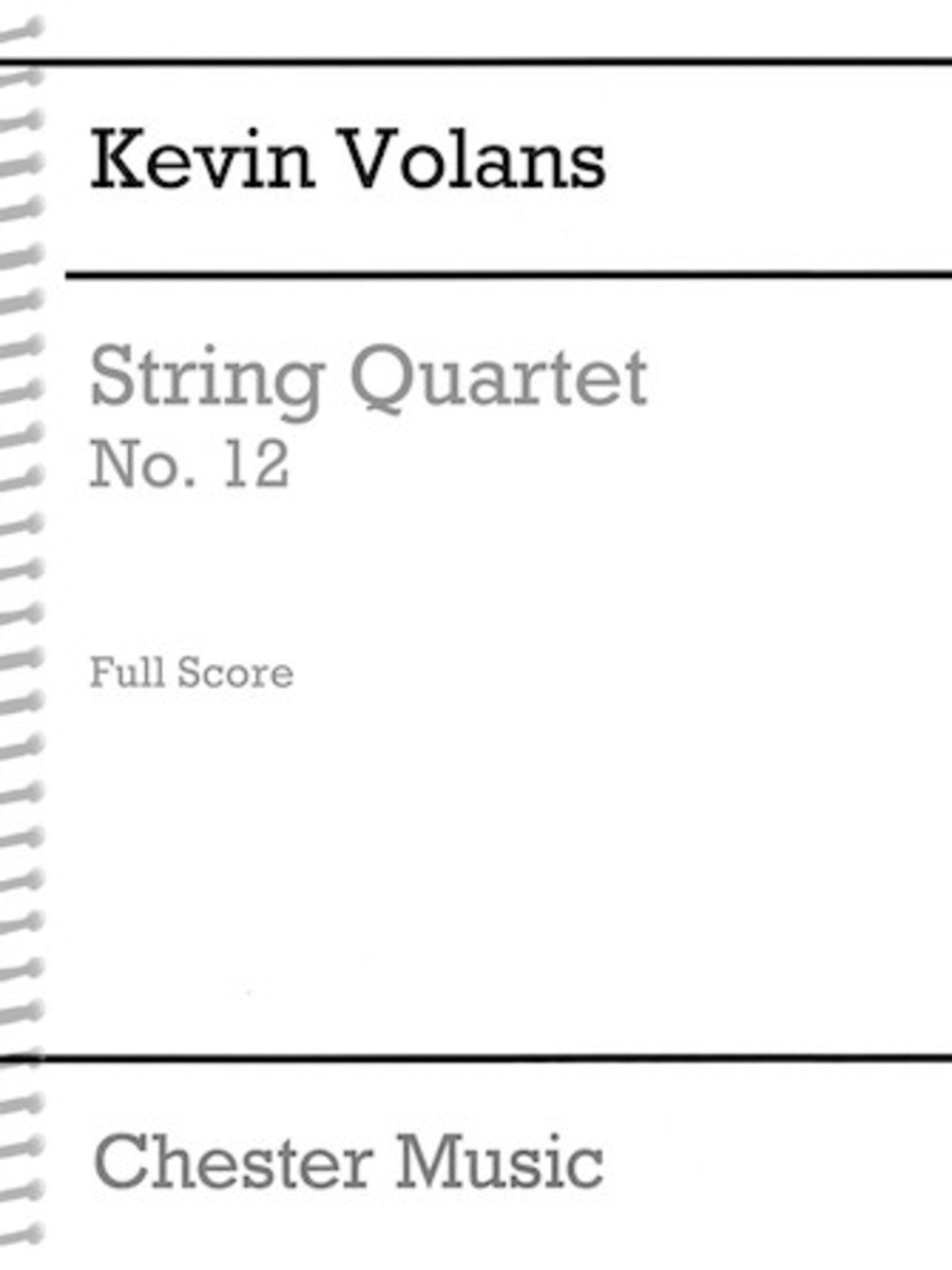 String Quartet No. 12