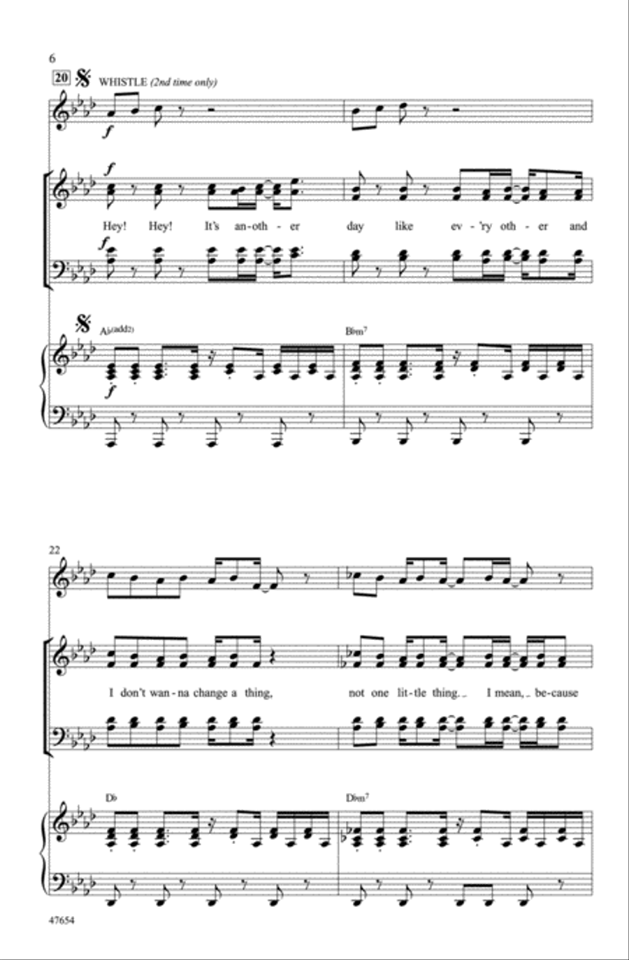 Perfection Perfection Choir scores gallery preview page 5