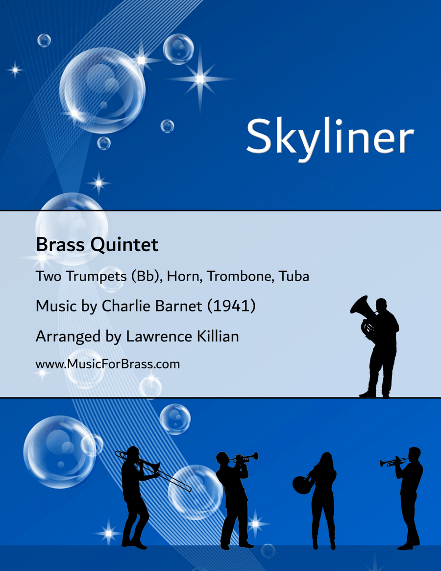 Skyliner Brass Quintet scores gallery preview page 1