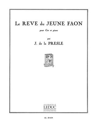 Book cover for Le Reve Du Jeune Faon (horn & Piano)
