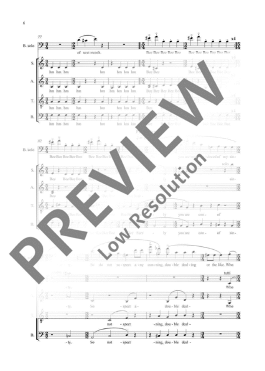 Schott and Sons, Mainz 4-Part scores gallery preview page 13