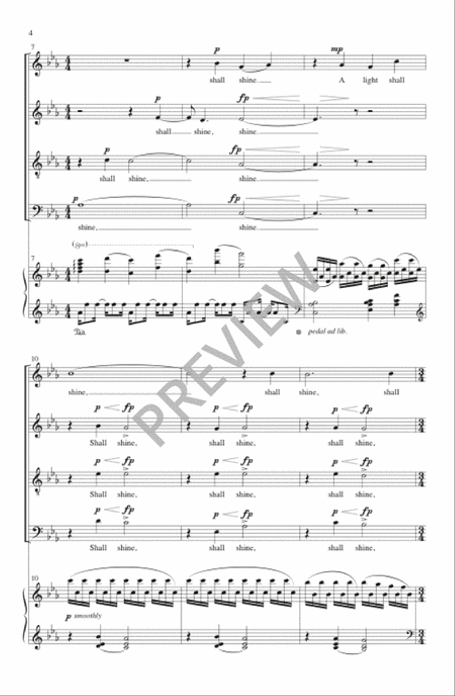 A Light A Light Divisi scores gallery preview page 4