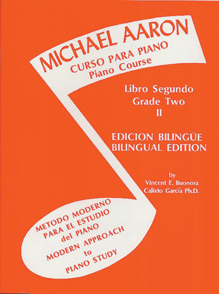 Book cover for Michael Aaron Piano Course (Curso Para Piano), Book 2