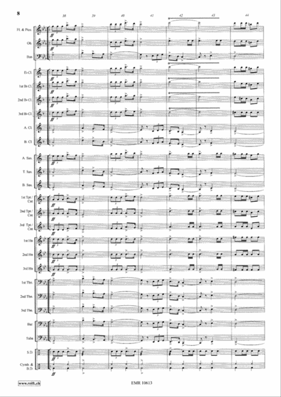Mountain Valley Mountain Valley Concert Band scores gallery preview page 9