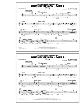 Journey of Man - Part 2 (Flying) - 1st Bb Trumpet