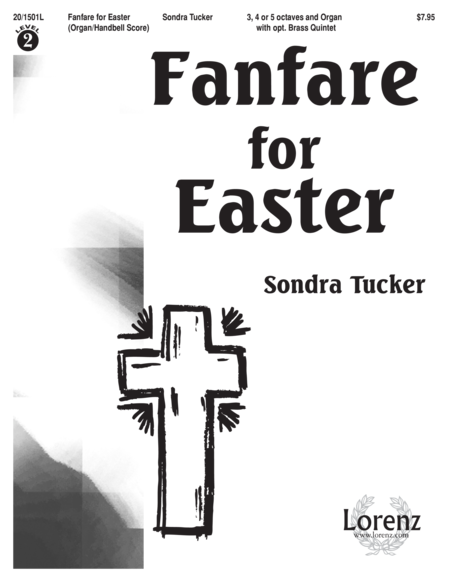Fanfare for Easter - Handbell/Organ Score image number null