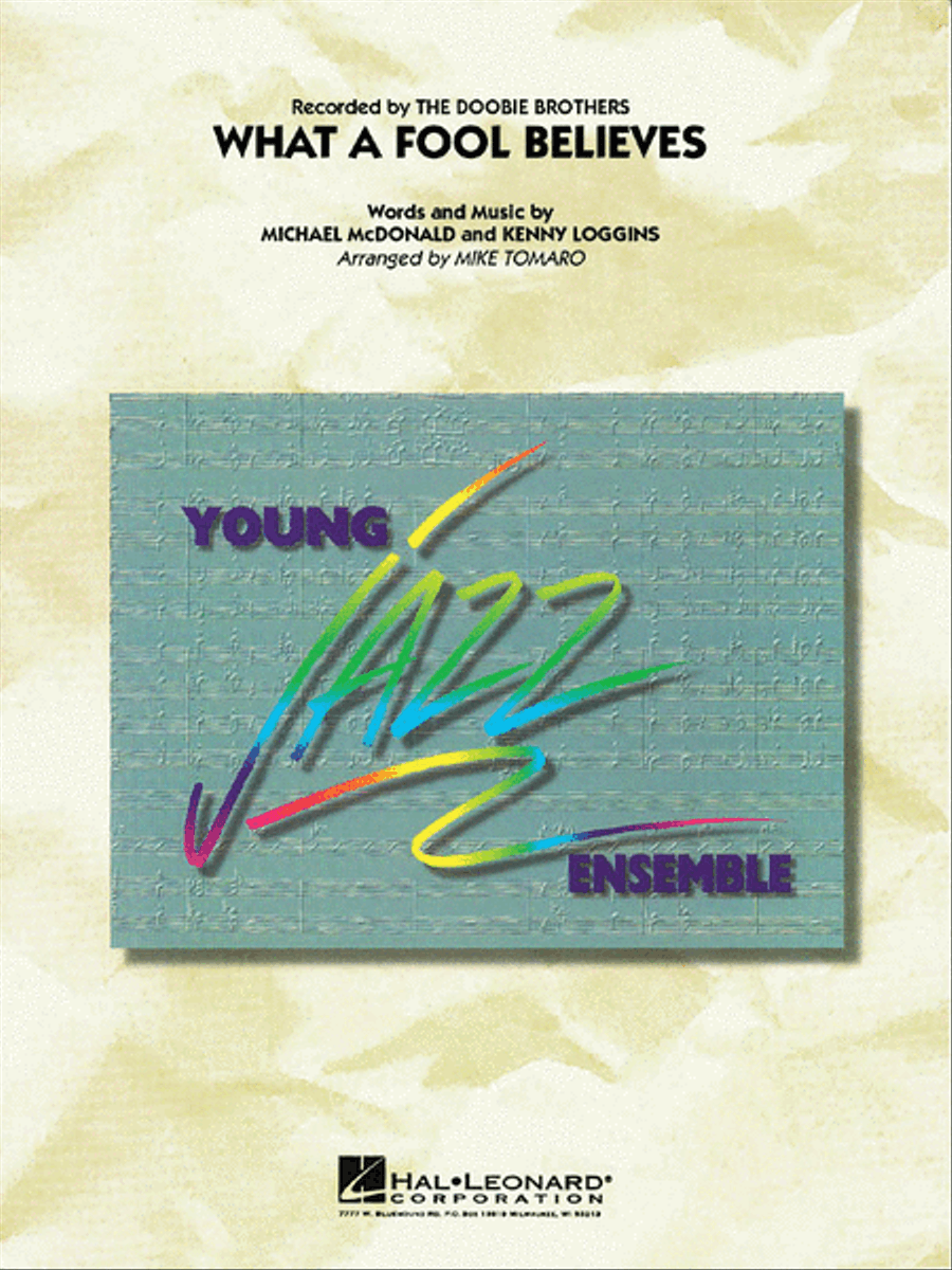 What a Fool Believes Jazz Ensemble scores gallery preview page 1