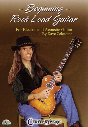 Book cover for Beginning Rock Lead Guitar Dvd