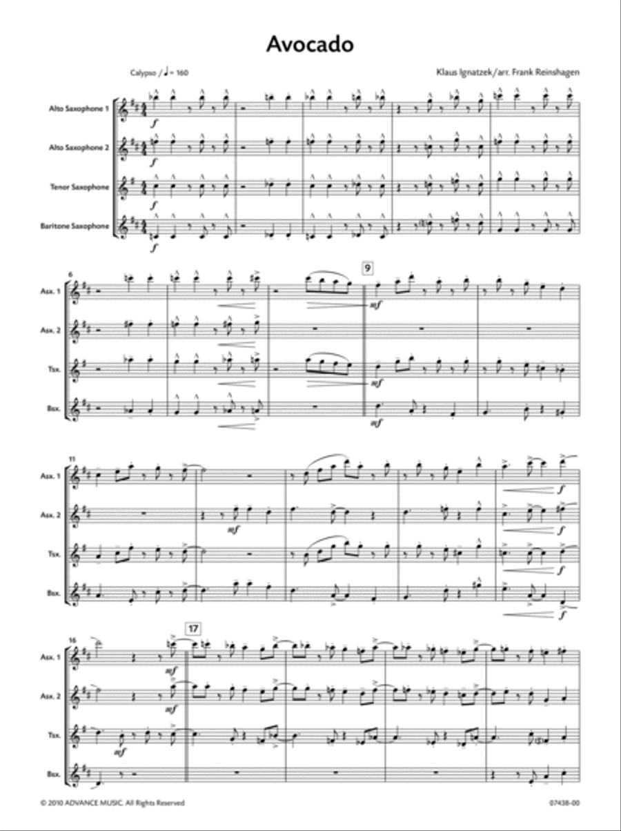 Avocado Avocado Small Ensemble scores gallery preview page 2