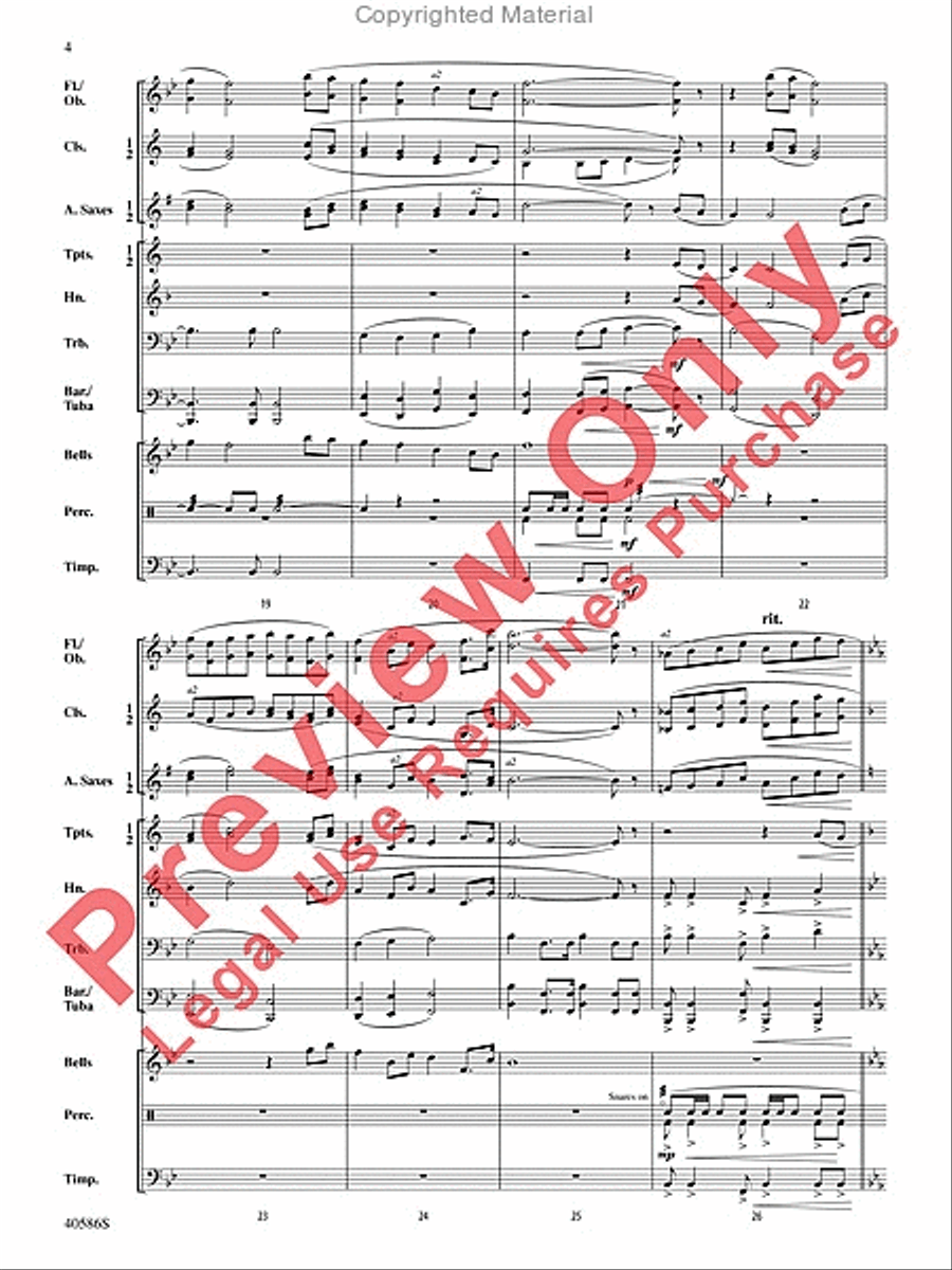 Heartland Heartland Concert Band scores gallery preview page 5