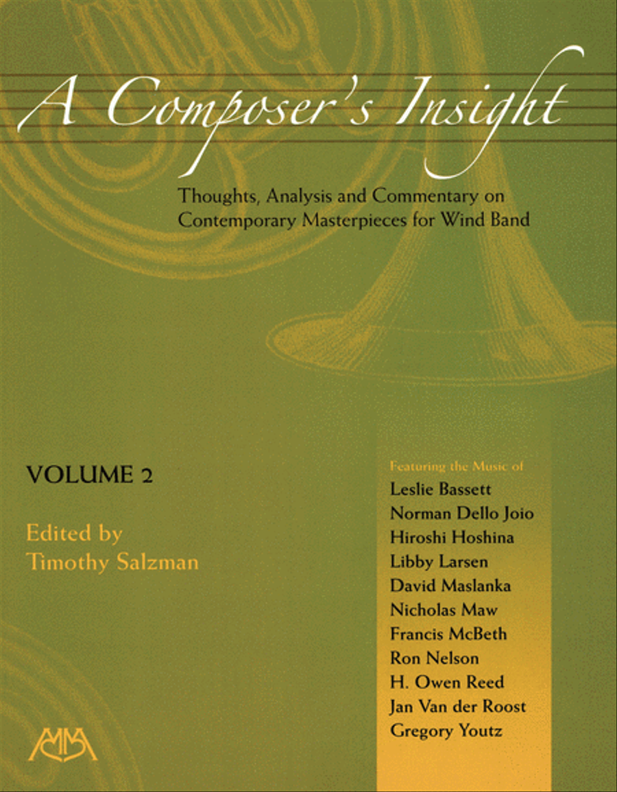A Composer's Insight, Volume 2 School and Community scores gallery preview page 1