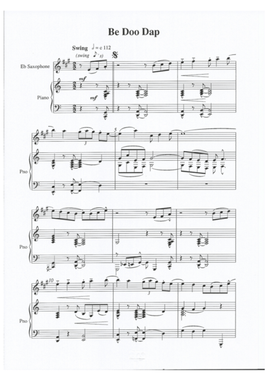 K' Street Caboodle K' Street Caboodle Alto Saxophone scores gallery preview page 4