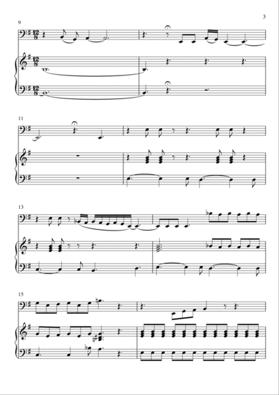 Feeling Good Small Ensemble scores gallery preview page 3