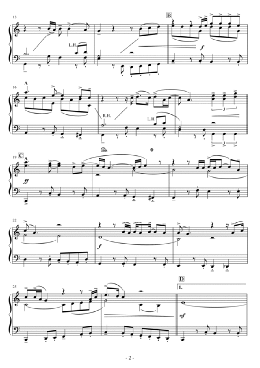 A Whiter Shade Of Pale Easy Piano scores gallery preview page 2