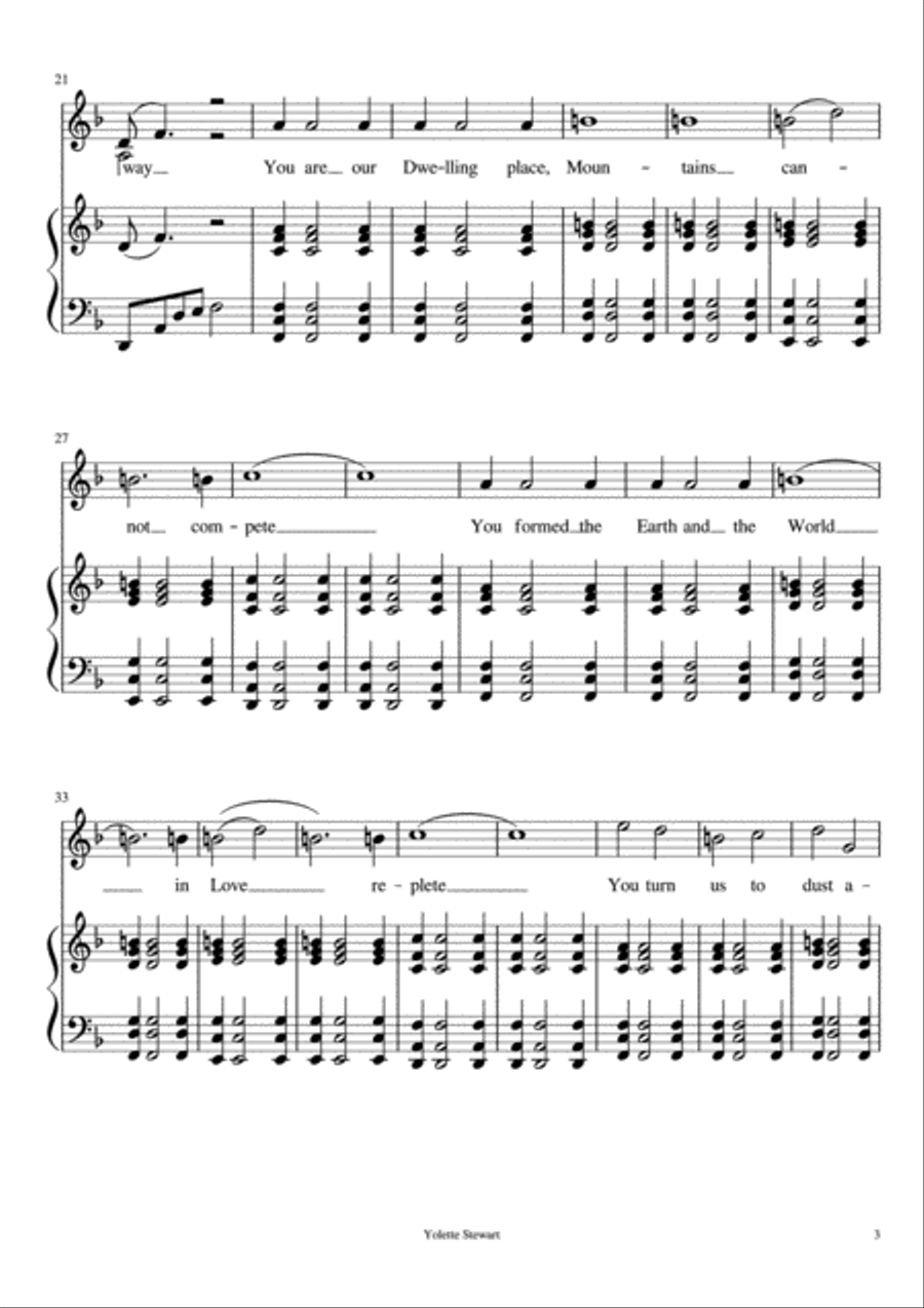 Sing with Spirit in my Heart SA scores gallery preview page 3