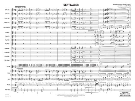 September (arr. Paul Murtha) - Conductor Score (Full Score)