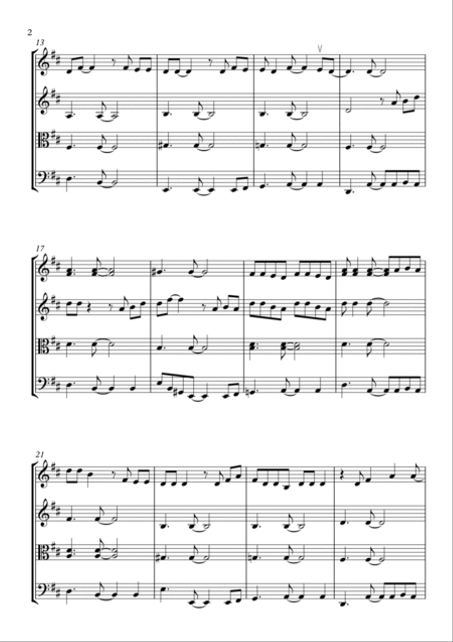 Everything String Quartet scores gallery preview page 2