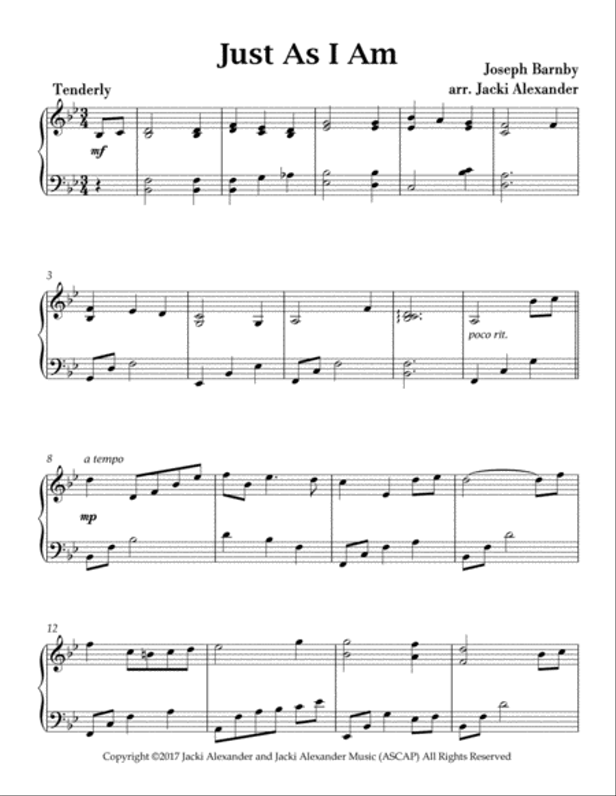 Just As I Am Piano Method scores gallery preview page 2