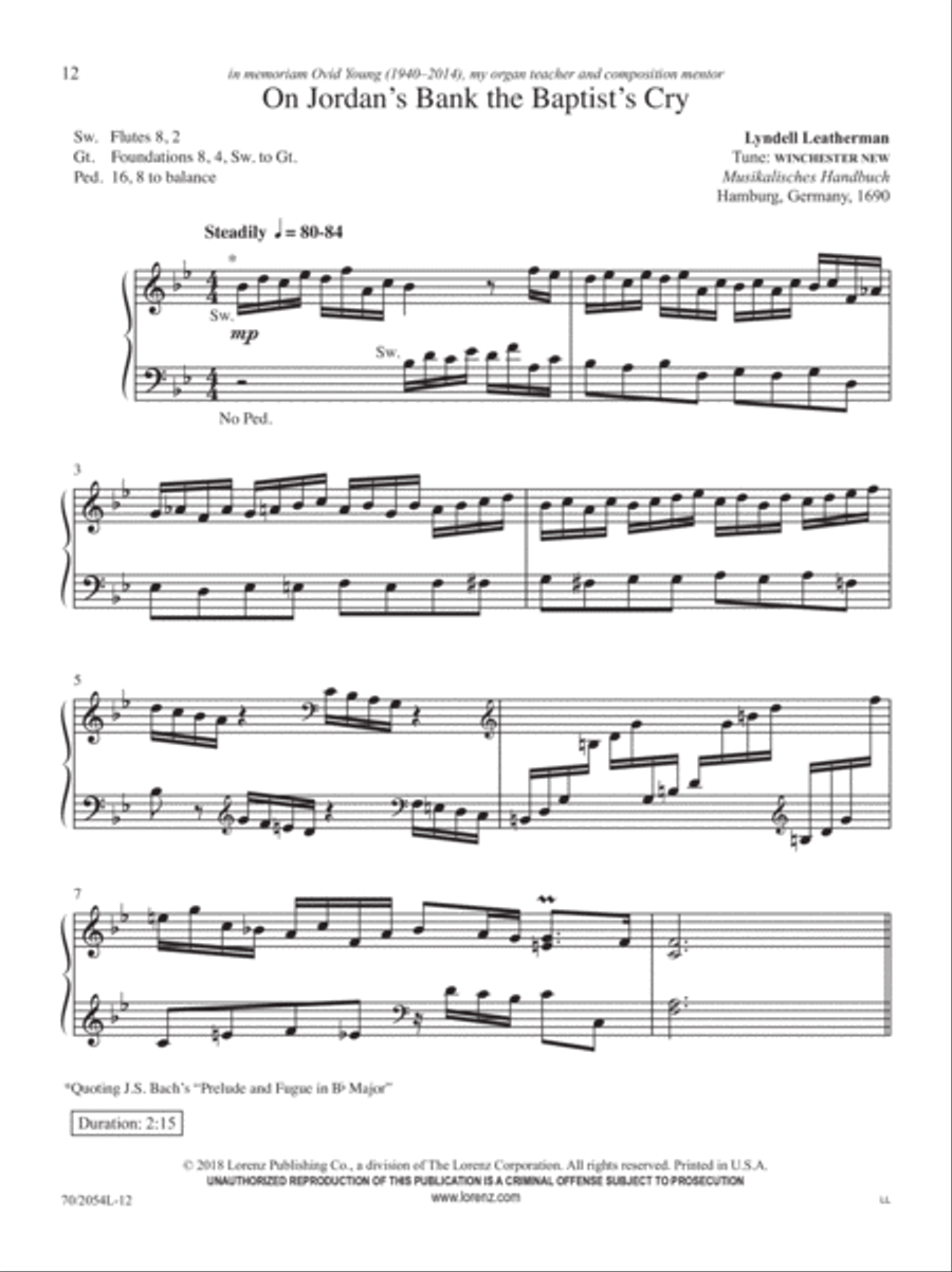Seasons of Grace Seasons of Grace Organ Solo scores gallery preview page 4
