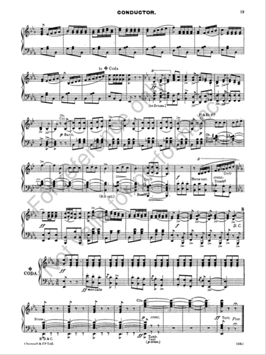 La Verbena La Verbena Concert Band scores gallery preview page 14