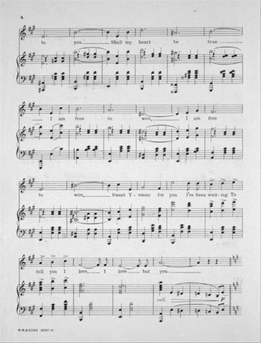 Birth of Passion Voice scores gallery preview page 4