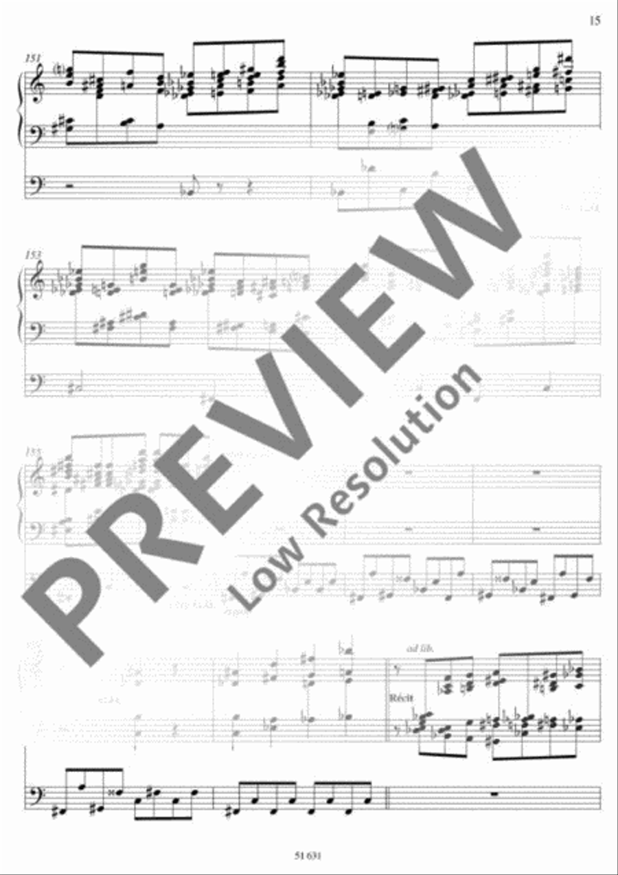 Fantaisie Organ scores gallery preview page 16