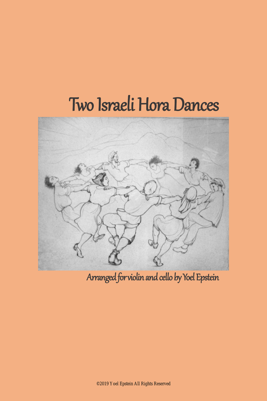 Traditional Israeli Hora Dances for Violin and Cello String Duet scores gallery preview page 1