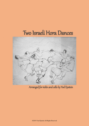 Book cover for Traditional Israeli Hora Dances for Violin and Cello