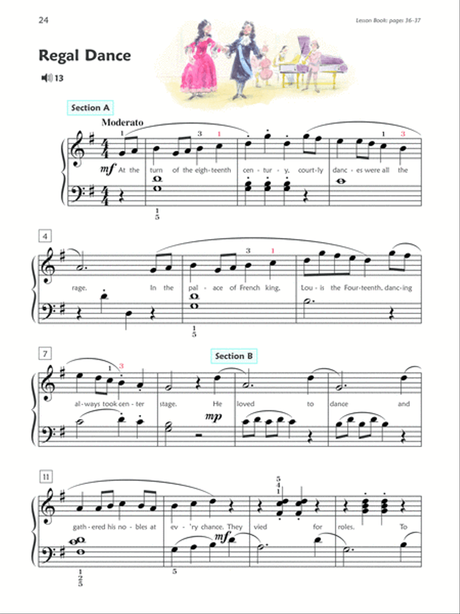 Premier Piano Course Performance, Book 2B Piano Method scores gallery preview page 4