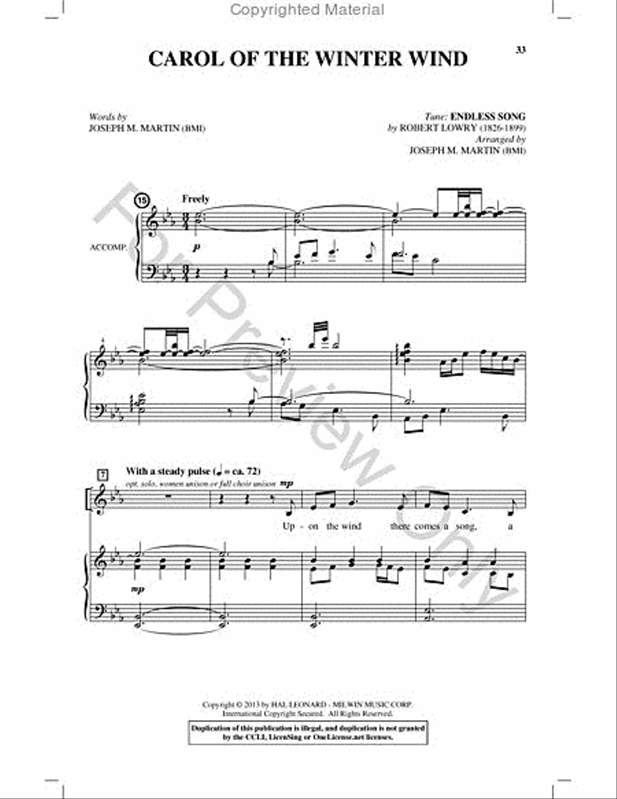 Appalachian Winter Appalachian Winter Choir scores gallery preview page 32