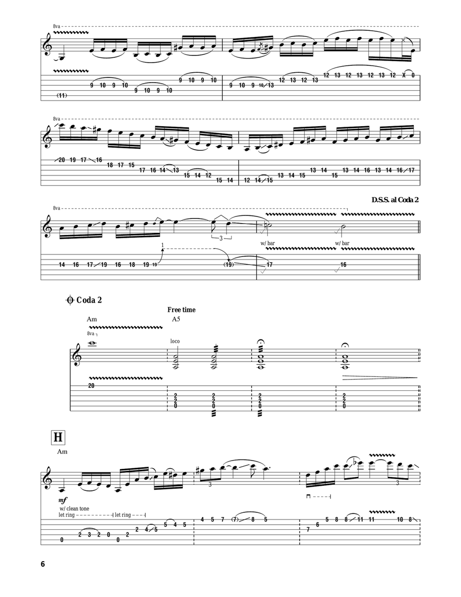 Trilogy Suite Op. 5 Classical Guitar scores gallery preview page 6