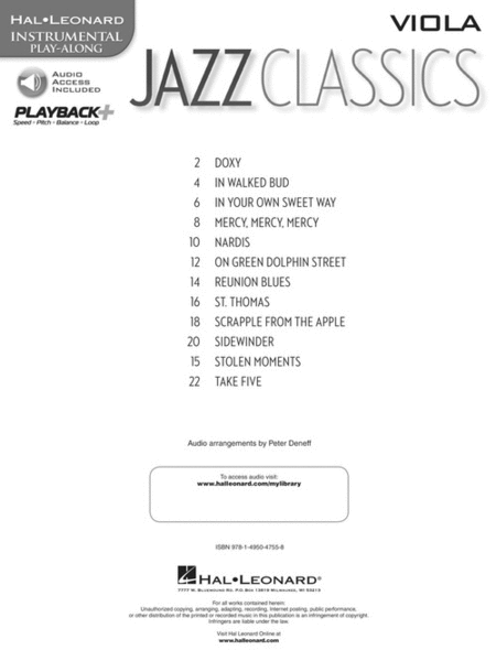 Jazz Classics image number null