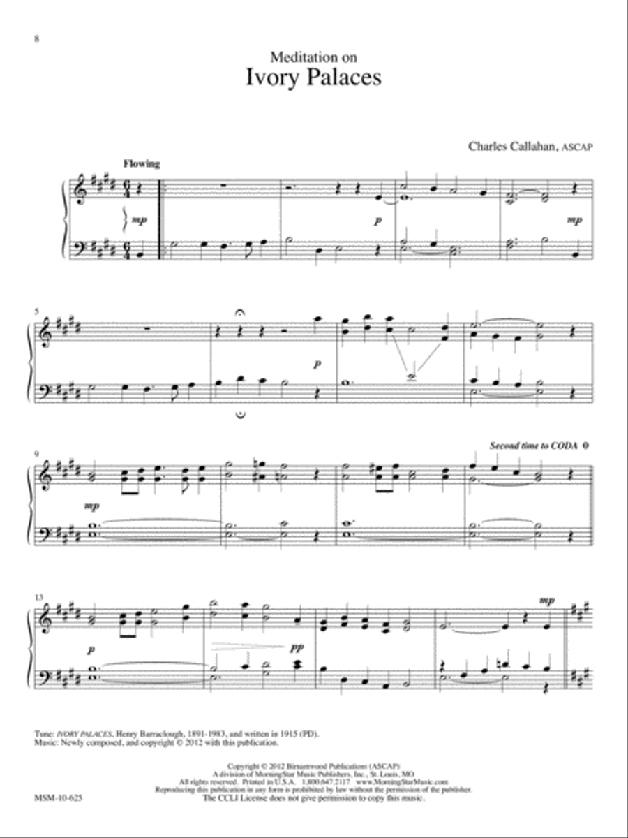 Gospel Music for Manuals Gospel Music for Manuals Organ scores gallery preview page 5