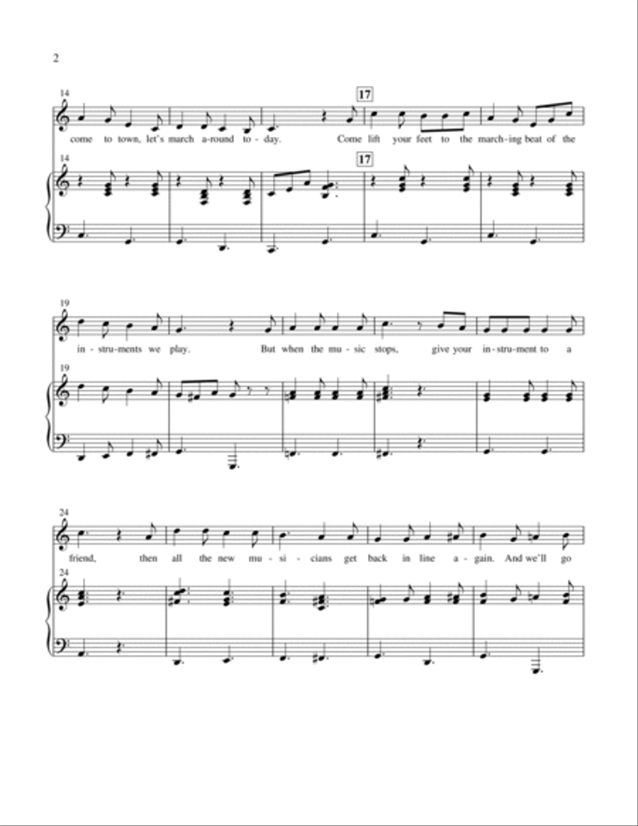 The Rhythm Band Strikes Again Choir scores gallery preview page 2