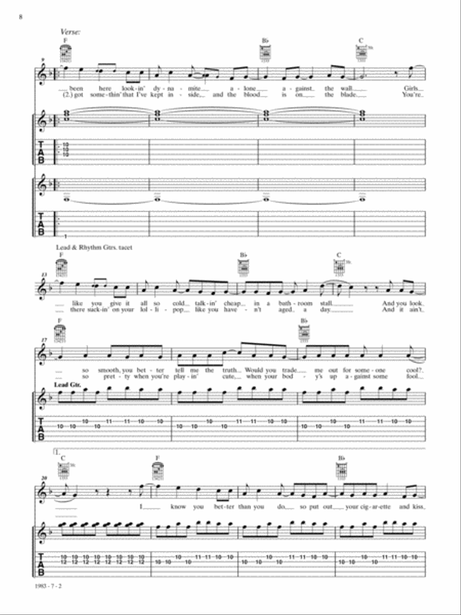 The New Guitar Big Book of Hits -- '90s to Today Electric Guitar scores gallery preview page 6