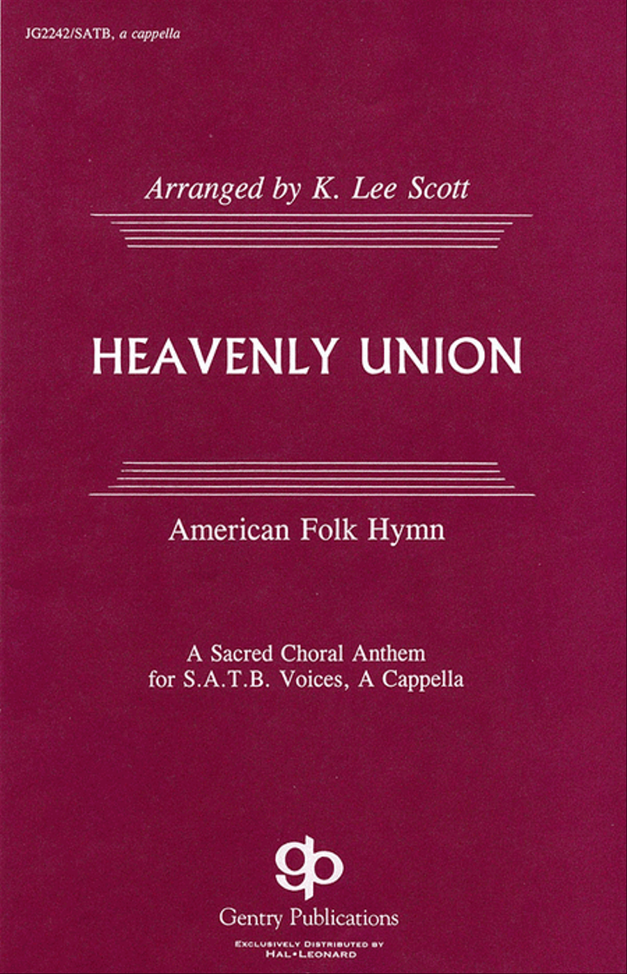 Heavenly Union 4-Part scores gallery preview page 1