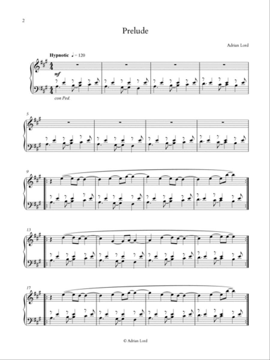 Journey - Twelve Romances for Piano Piano Solo scores gallery preview page 4