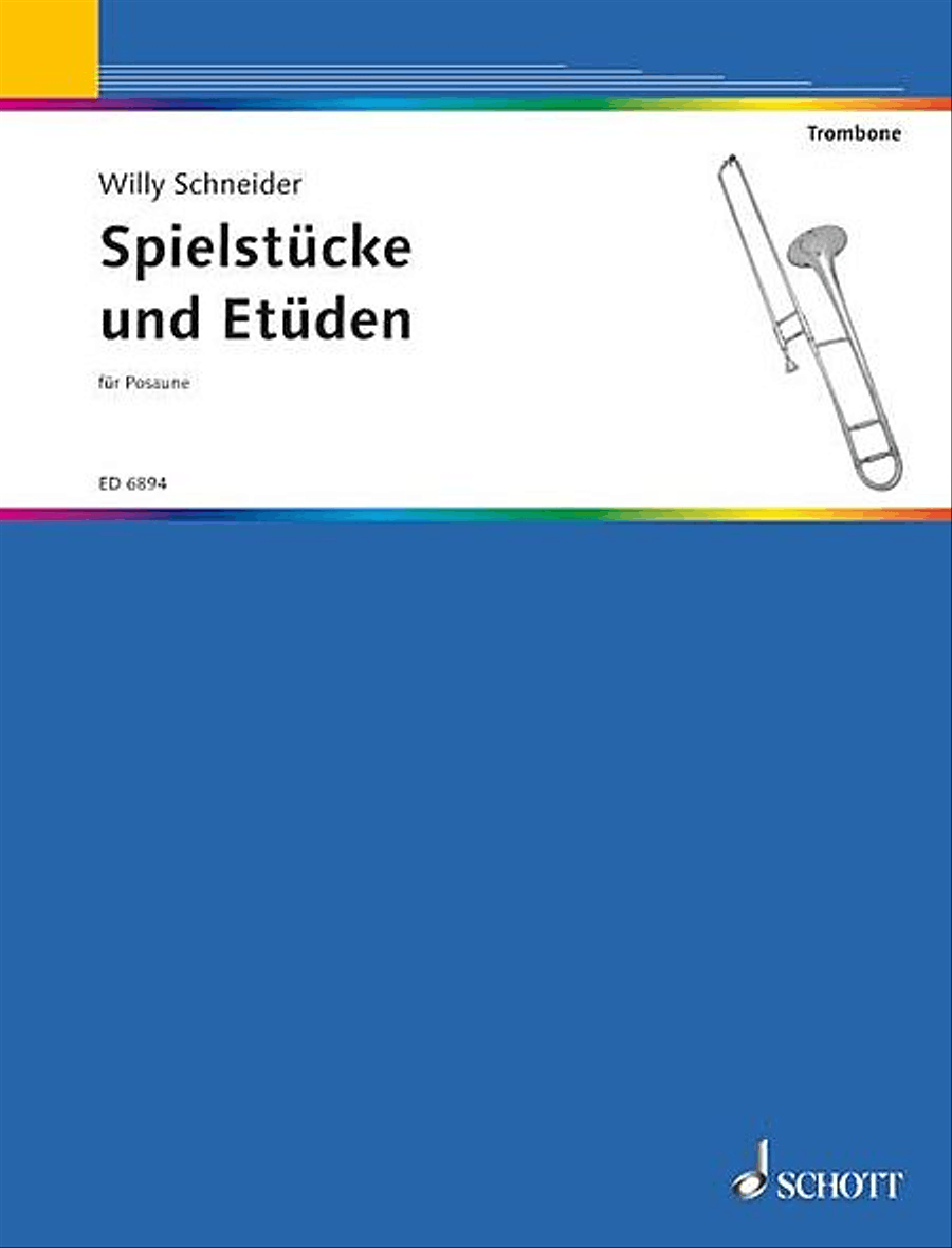 Spielstucke und Etuden (Trombone)