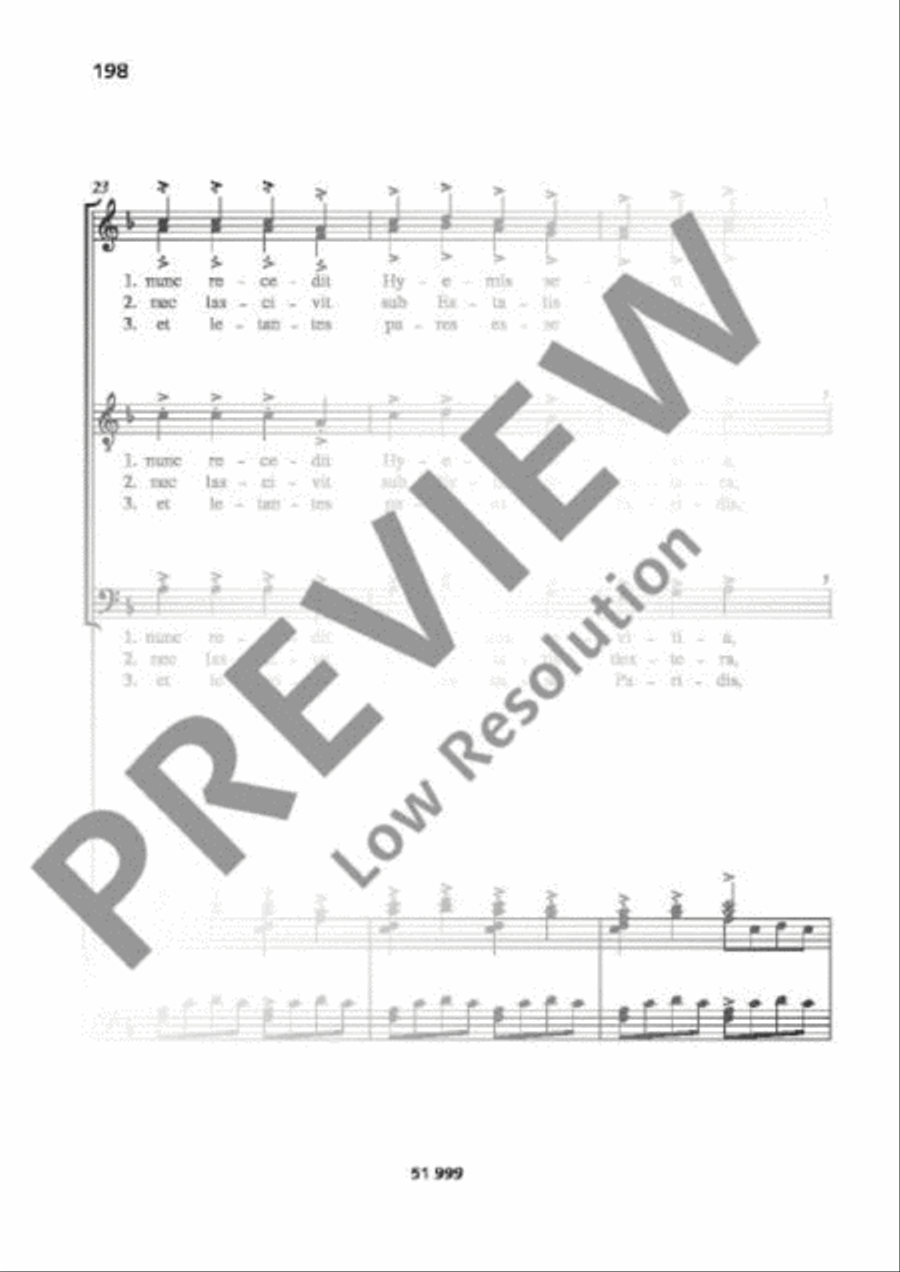 Ecce gratum 4-Part scores gallery preview page 9