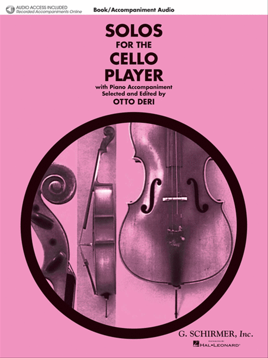 Solos for the Cello Player Piano Accompaniment scores gallery preview page 1